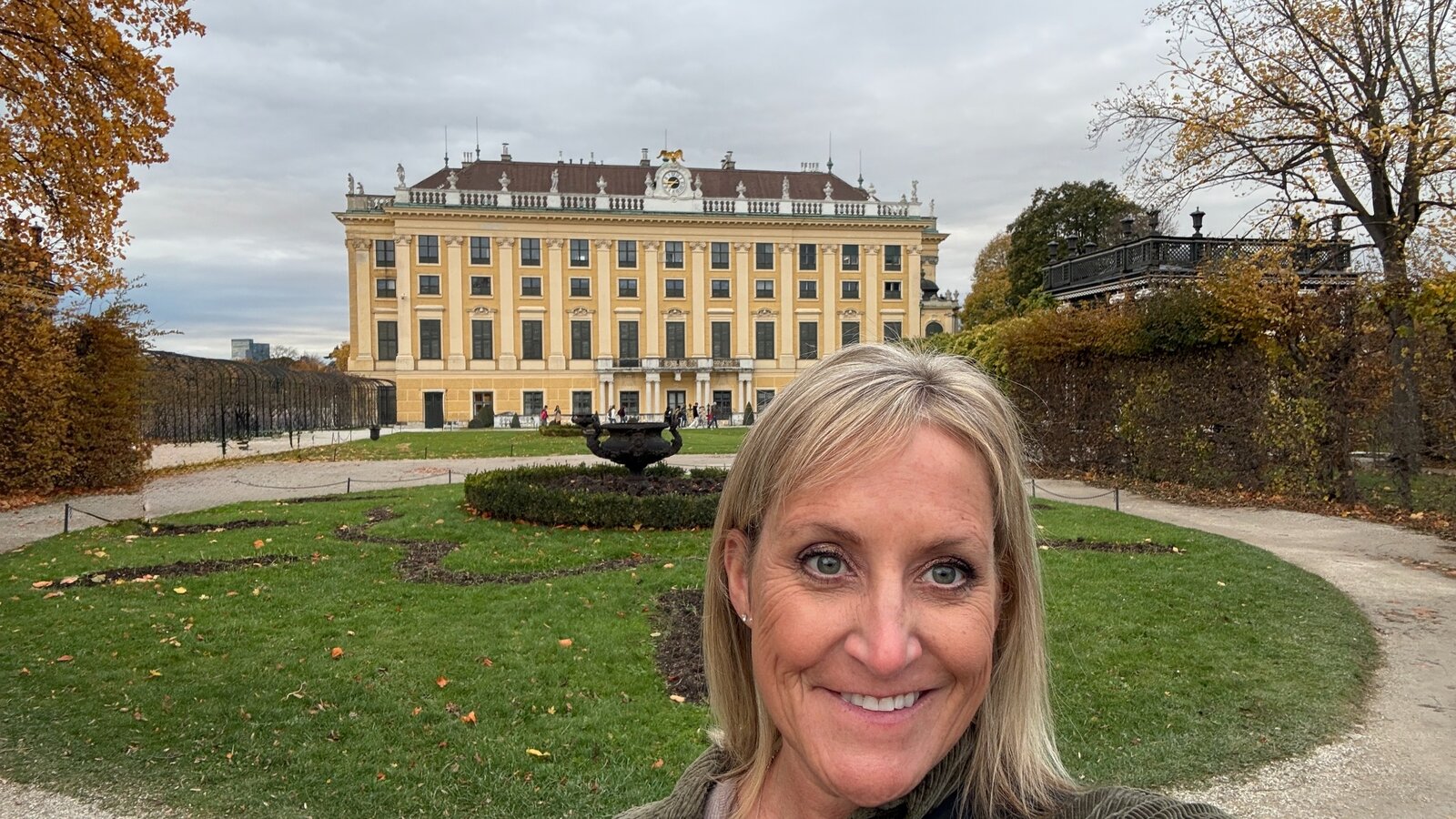 Megan at Schönbrunn Palace in Vienna